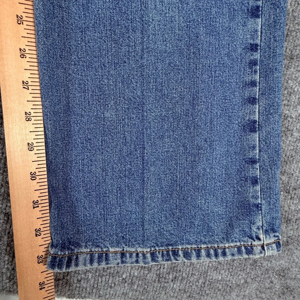 Y2K Calvin Klein Jeans Women Sz 11 Light Wash True Boot Cut Classic Denim Pants - Picture 10 of 10